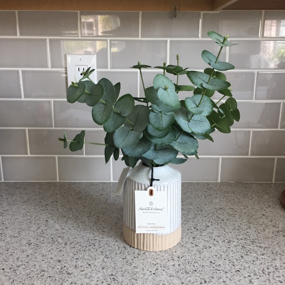 Last One! Hearth & Hand Faux Eucalyptus Arr…